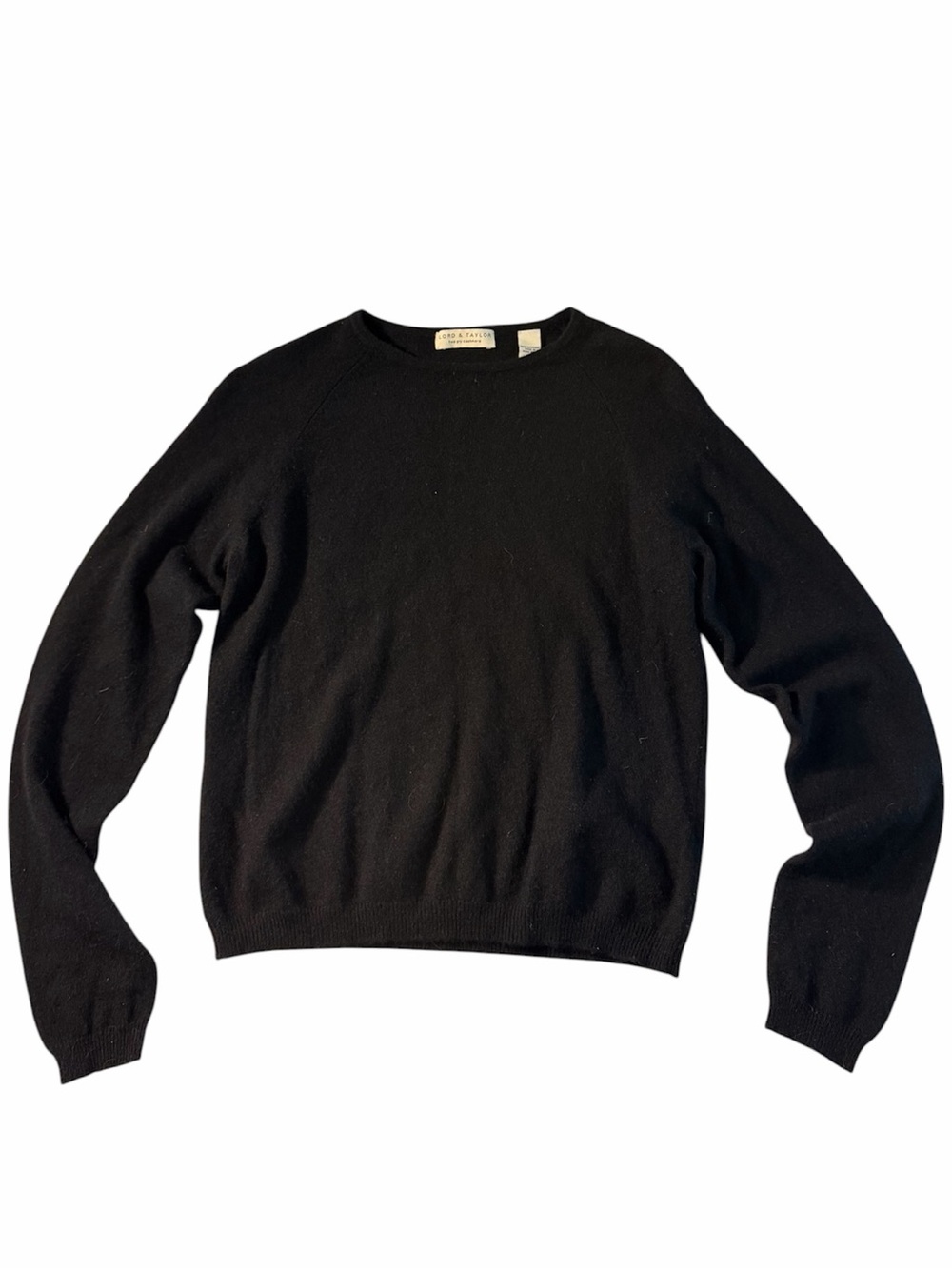 Vintage Lord & Taylor | 100% Cashmere Crewneck Pullover Luxury Knit Sweater